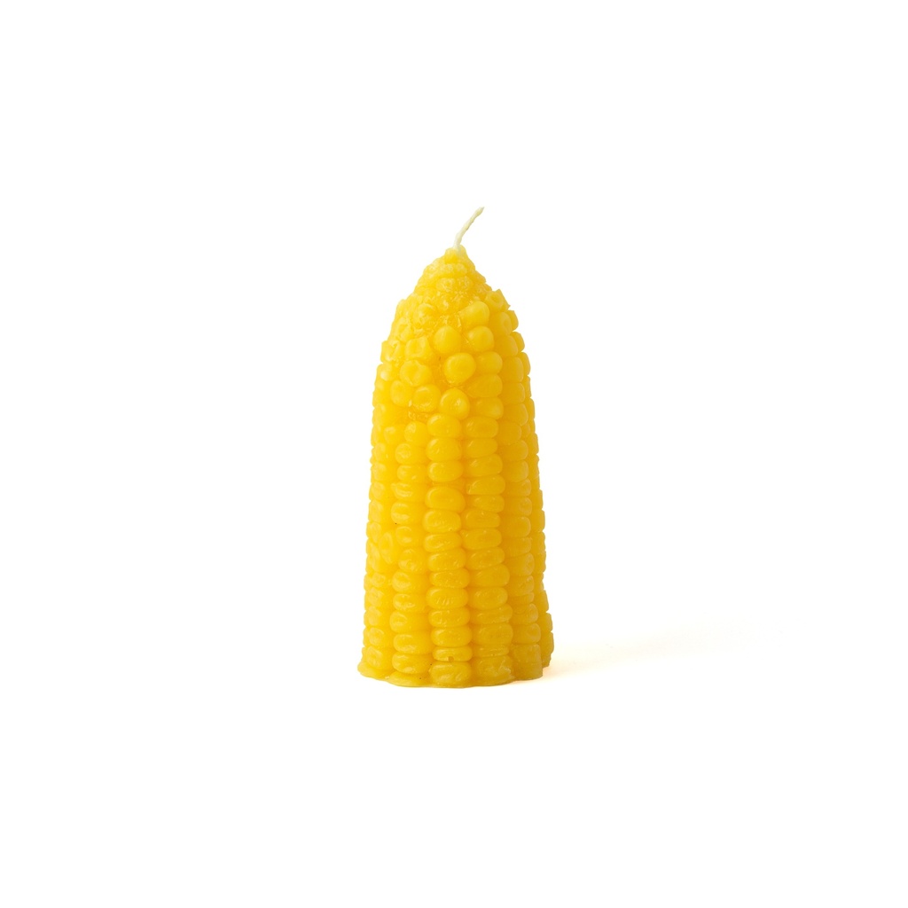 Corncob Candle