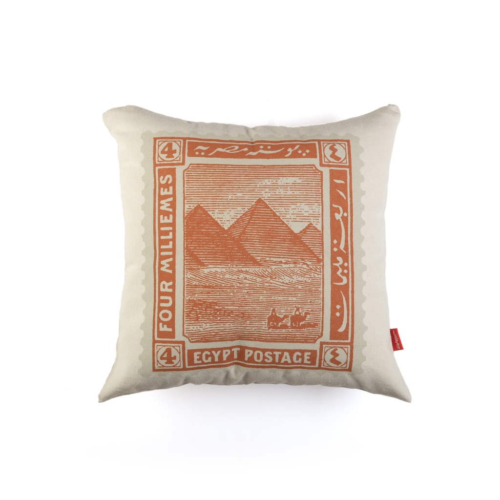 Pyramids Postage Cushion