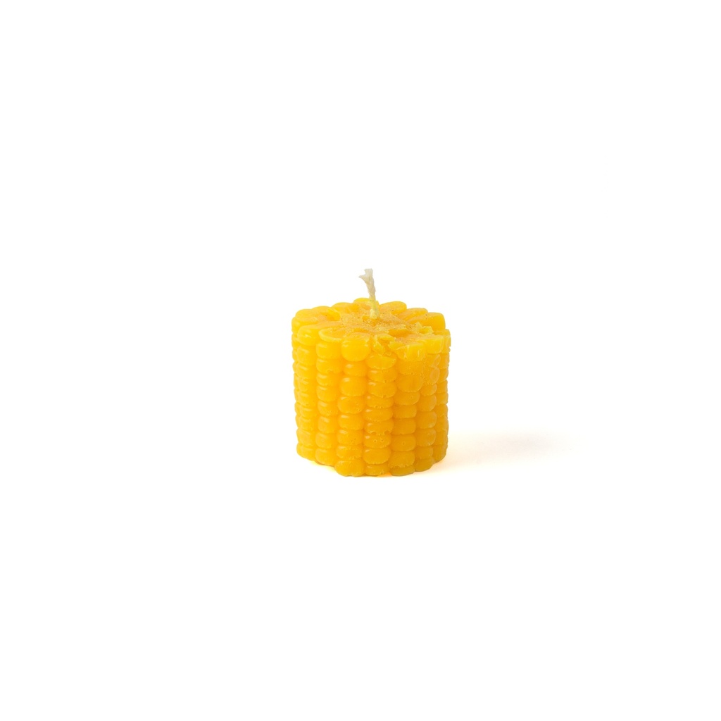 Corncob Candle