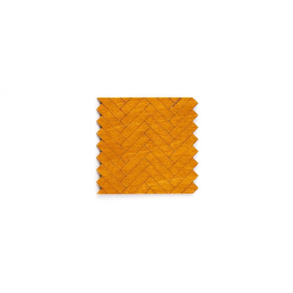 Parquet Coasters Set
