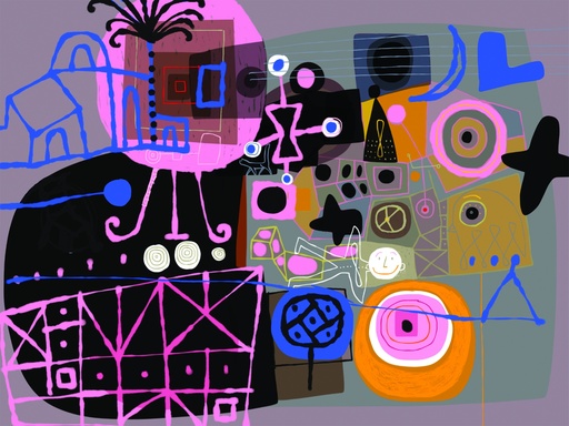 [Walid Taher] On a Pink Chair