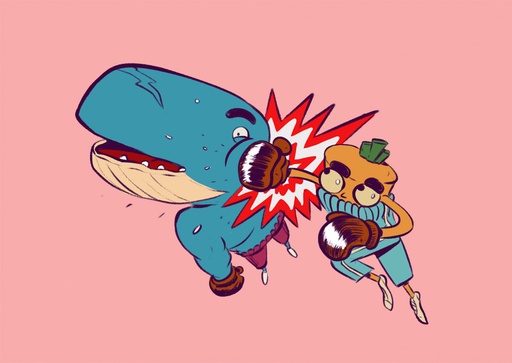 [Hussein Hegazy] Carrot the boxer vs the whale