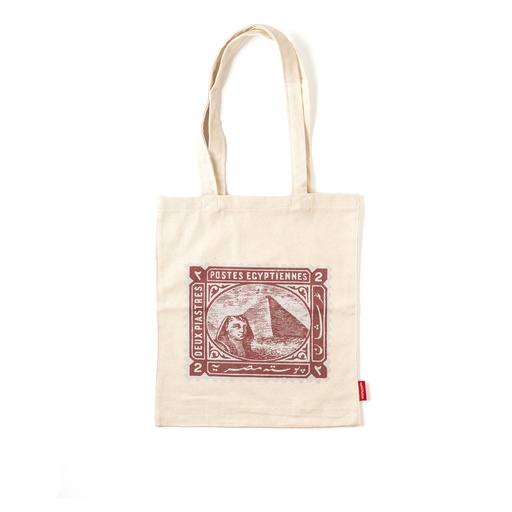 [TB11844] Egyptian postage Tote "Sphinx"