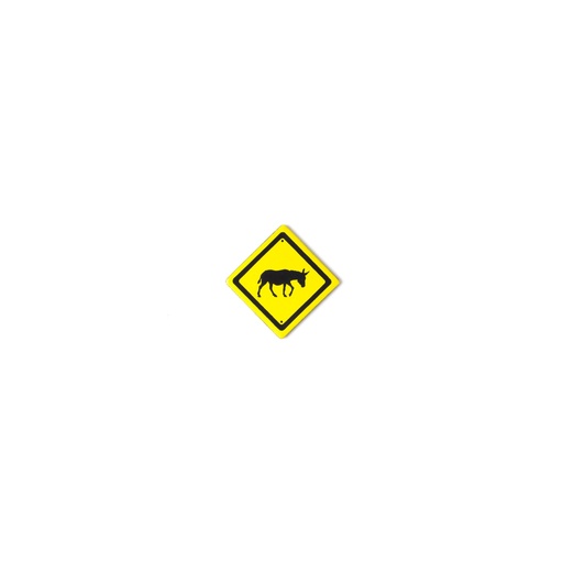 [DK-11484] Donkey Sign Magnet