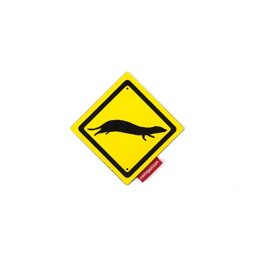 [WC10814] WeaselSign Coaster